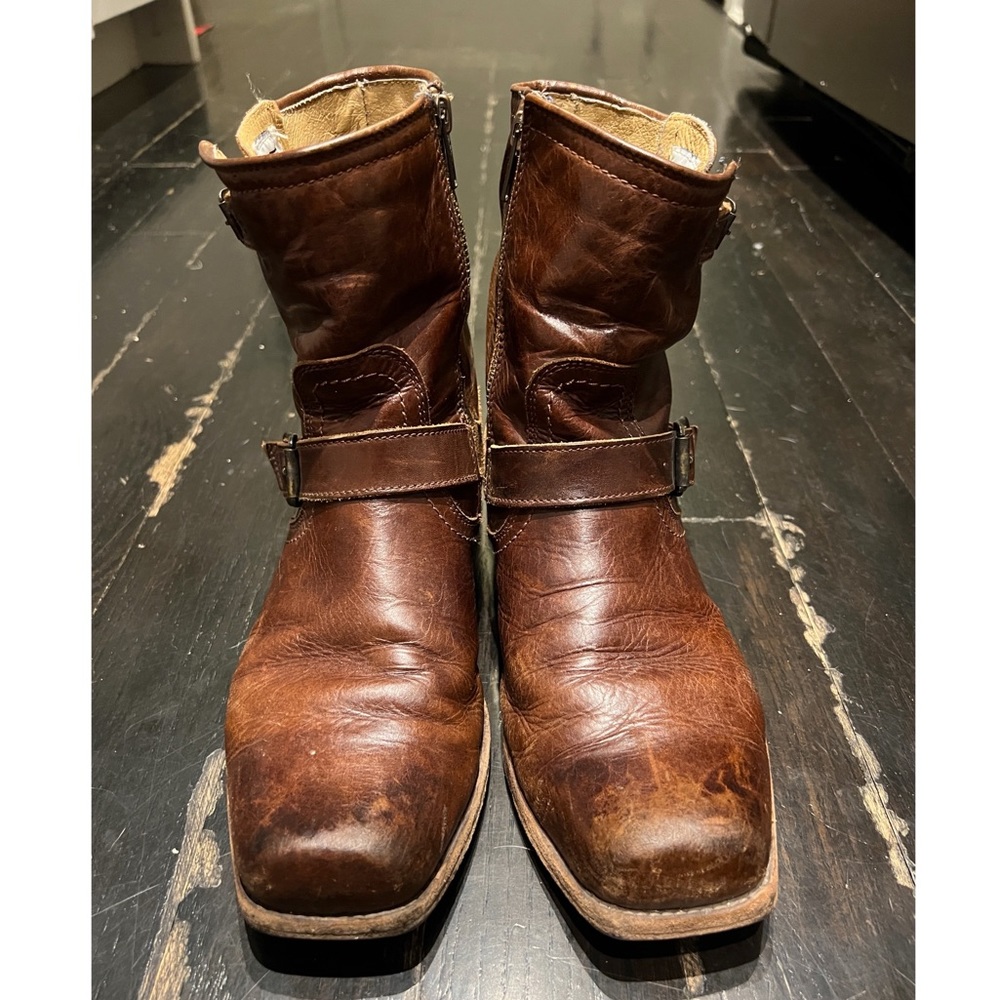 Frye men’s brown Smith Engineer boots size 8D